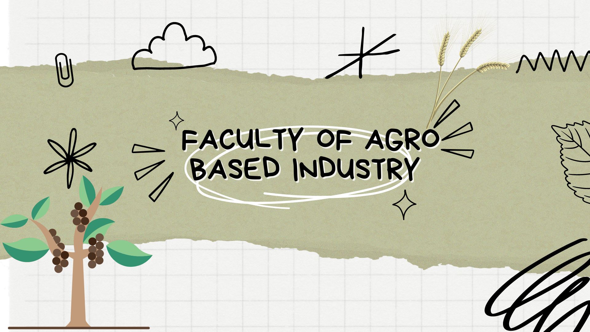 FACULTY OF AGRO BASED INDUSTRY 